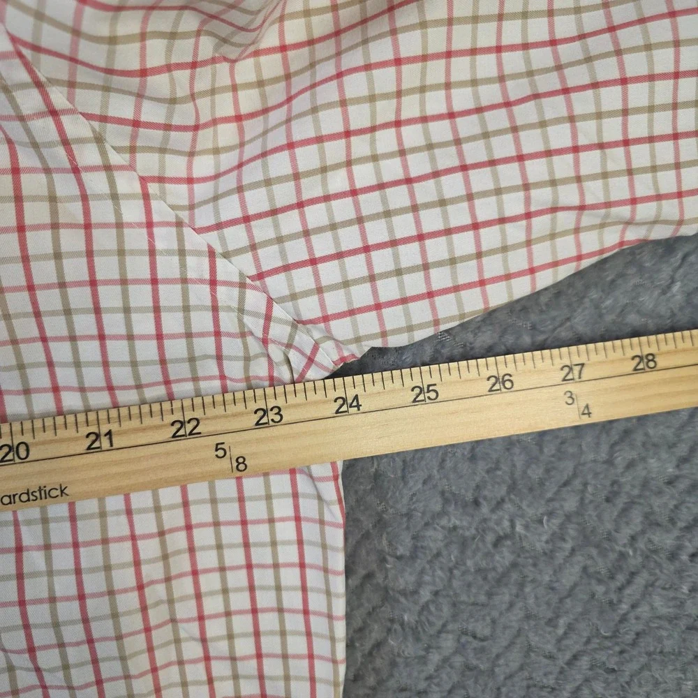 Peter Millar Men's Large Plaid Button Down Shirt Cotton Long Sleeve Golf‎ Casual - Picture 5 of 9